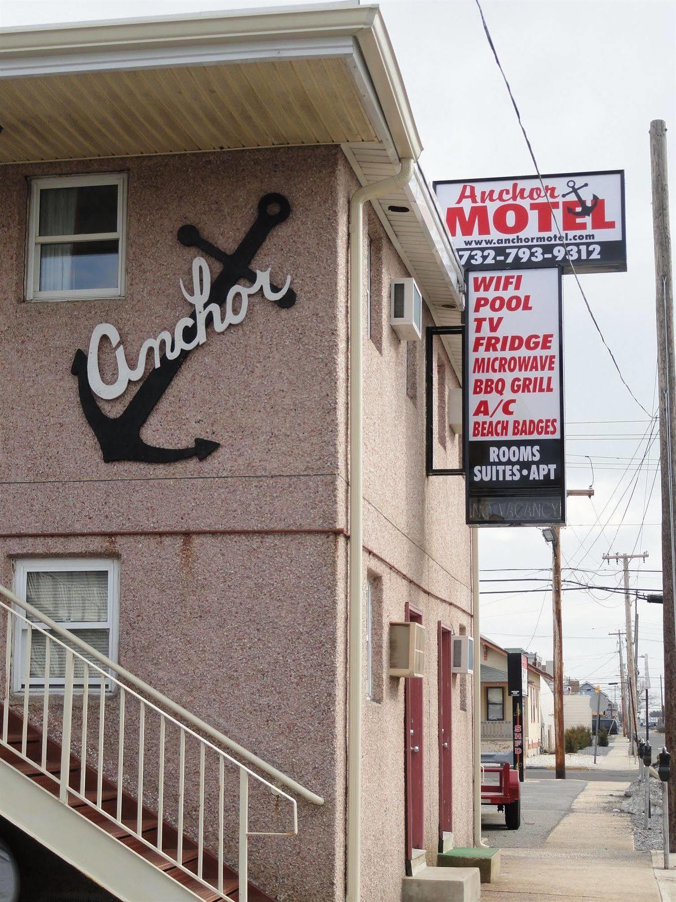 Anchor Motel Seaside Heights Exterior foto